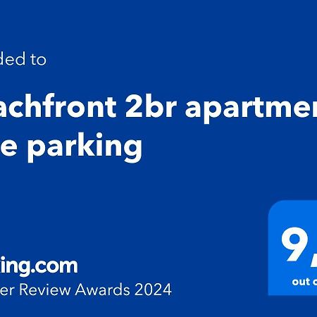 Livadi  Beachfront 2Br Apartment - Free Parking מראה חיצוני תמונה